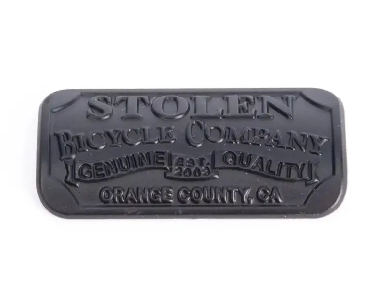 Stolen BMX "Small Crest Arched" Oberrohr Badge