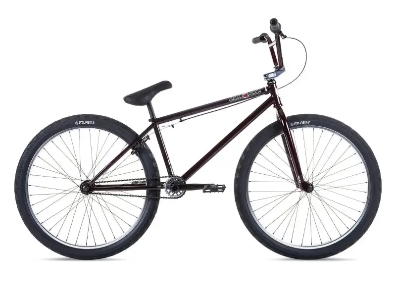 Stolen BMX "Zeke 26" BMX Cruiser Bike - 26 Inch | Deep Purple / Silver
