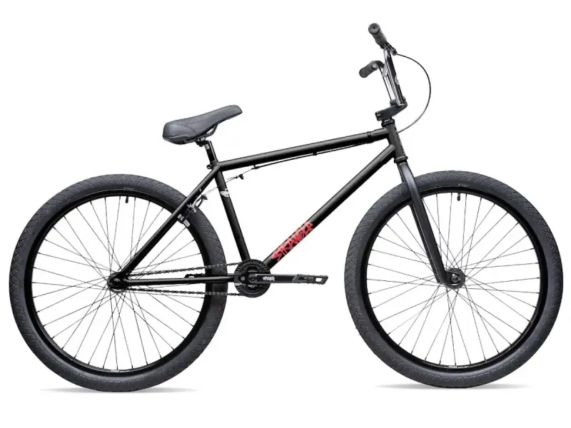 Stranger "Creeper 26" 2022 BMX Cruiser Rad - 26 Zoll - Matt Black
