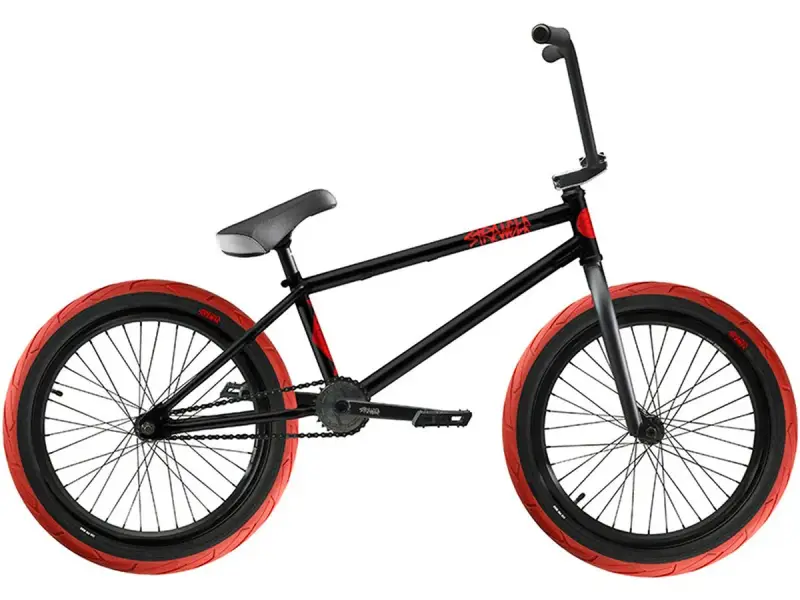 Stranger "Crux" 2017 BMX Bike - Black/Red