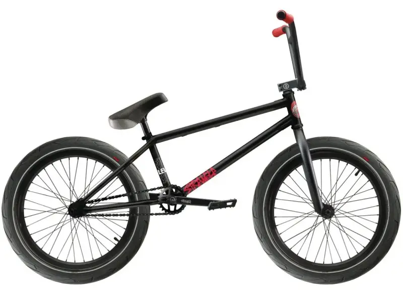 Stranger "Level FC" 2017 BMX Bike - Matte Black - Freecoaster