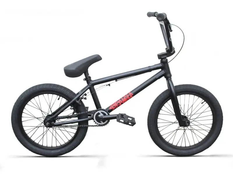 Stranger "Mini Mac 18" 2022 BMX Bike - 18 Inch - Matt Black