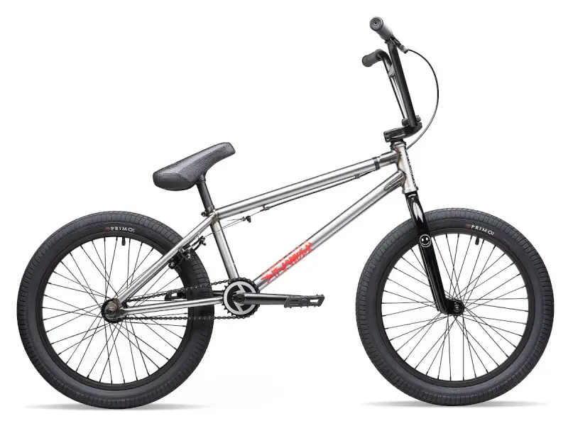Stranger "Spitfire" 2021 BMX Bike - Glossy Clear Raw