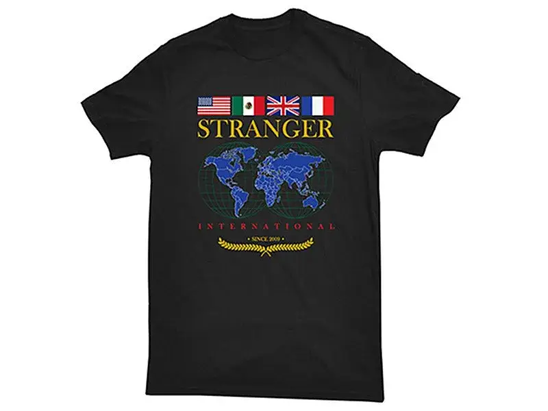 Stranger "Strang World" T-Shirt - Black