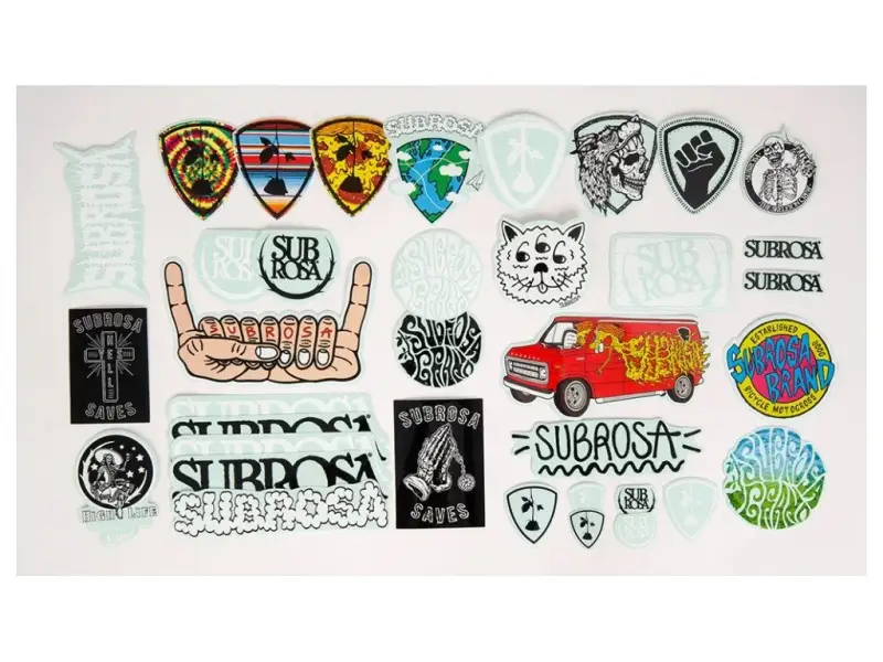 ARCHIV - Subrosa Bikes 2015 Stickerset
