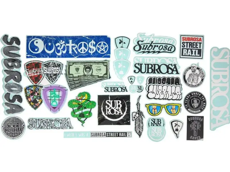 Subrosa Bikes 2016 Stickerset