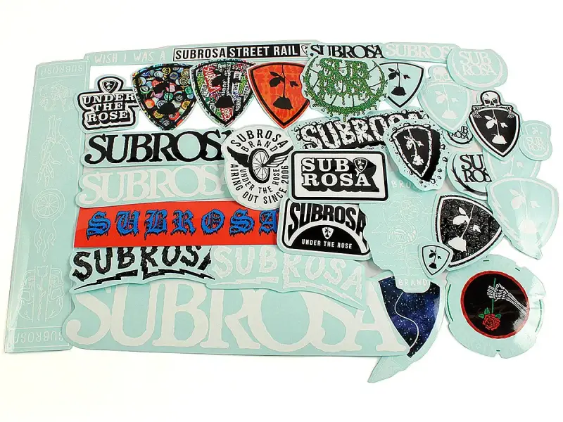 Subrosa Bikes 2017 Stickerset