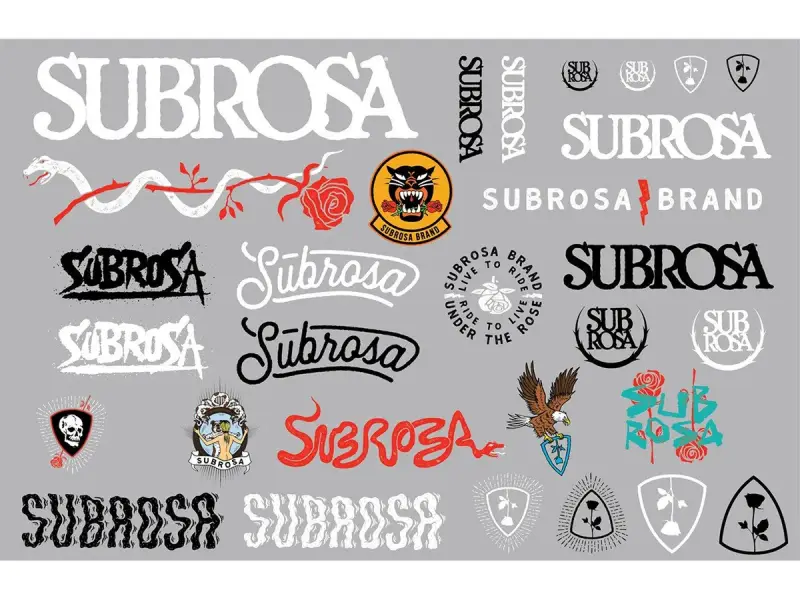 Subrosa Bikes 2018 Stickerset