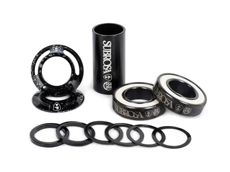 Subrosa Bikes "Bitchin Mid BB" Bottom Bracket - Gloss Cosmic Black