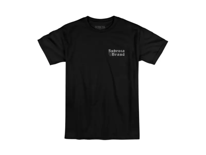Subrosa Bikes "Broken Spokes" T-Shirt - Black