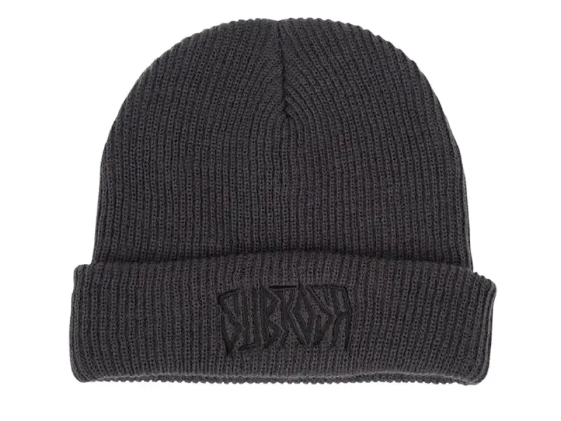 Subrosa Bikes "Carved" Beanie - Charcoal