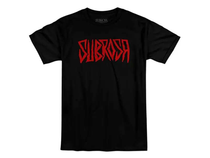 Subrosa Bikes "Carved" T-Shirt - Black
