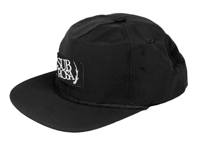 Subrosa Bikes "Cropped Crest" Cap - Black