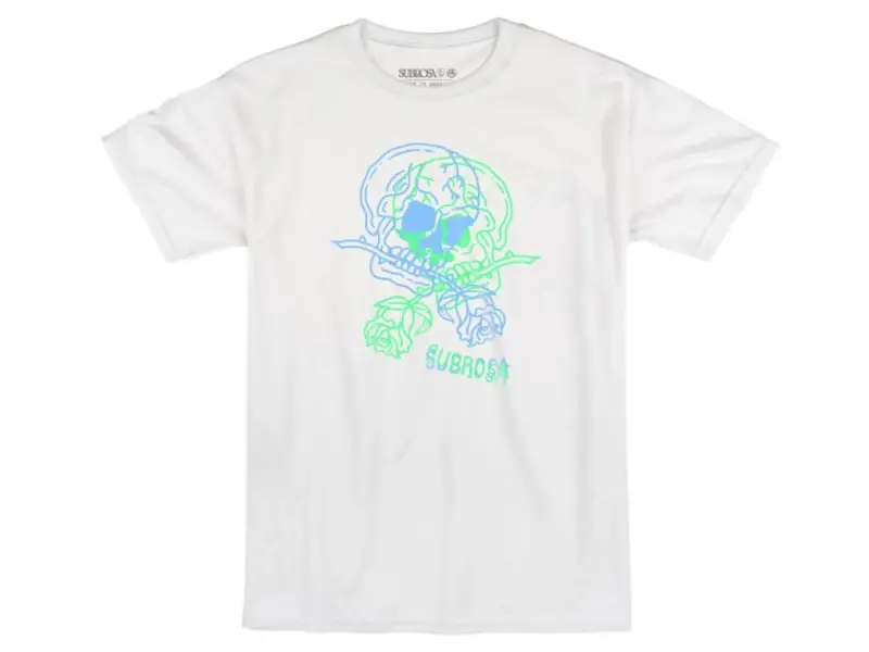 Subrosa Bikes "Double Vision" T-Shirt - White