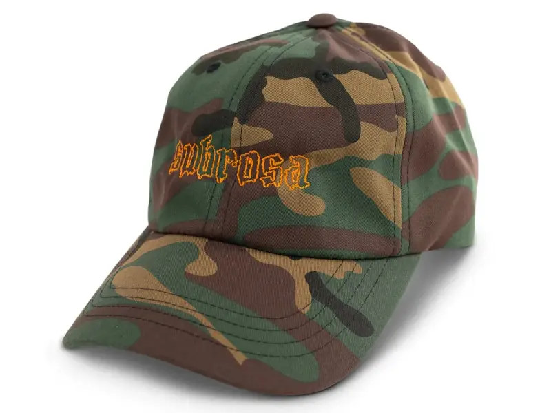 Subrosa Bikes "Drippy Dad" Cap - Camo