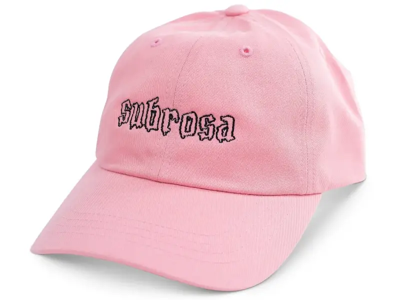 Subrosa Bikes "Drippy Dad" Cap - Pink