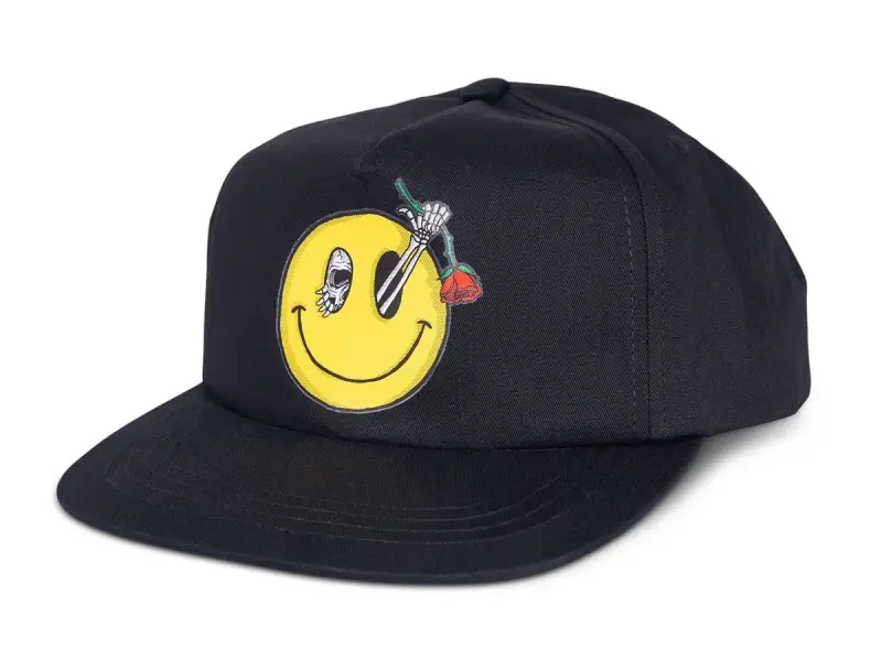 Subrosa Bikes "Evil Grin Snapback" Kappe - Black