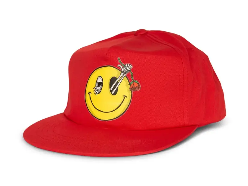Subrosa Bikes "Evil Grin Snapback" Cap - Red
