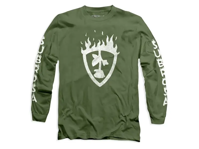 Subrosa Bikes "Fuego" Longsleeve - Military Green