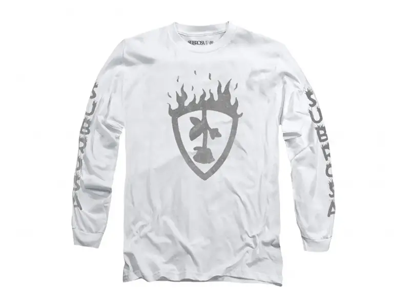Subrosa Bikes "Fuego" Longsleeve - White