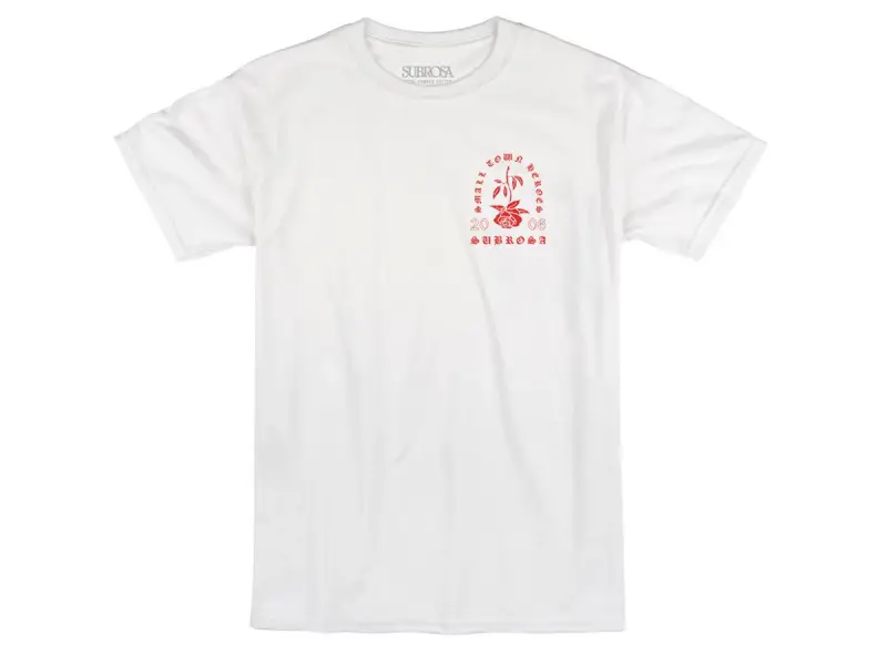 Subrosa Bikes "Heroes" T-Shirt - White