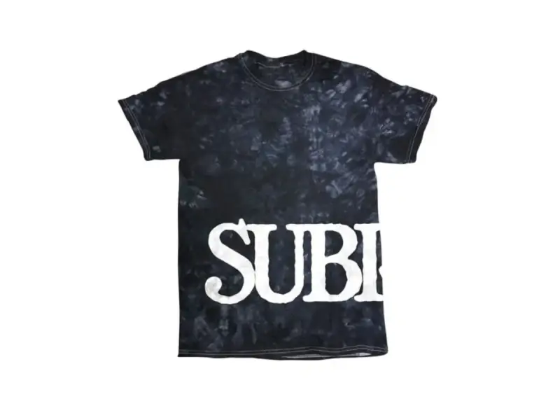 Subrosa Bikes "Huge" T-Shirt - Navy Tie Dye