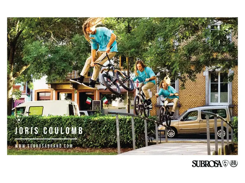 Subrosa Bikes "Joris Coulomb" Poster