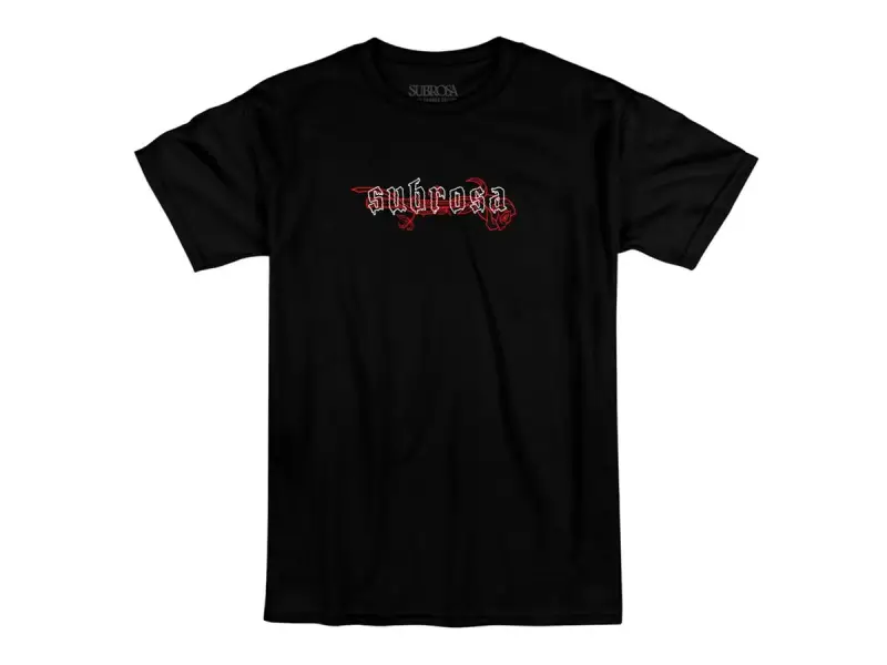 Subrosa Bikes "Knife Fight" T-Shirt - Black
