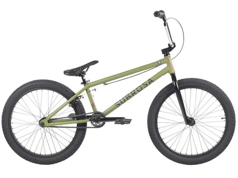 Subrosa Bikes "Malum 22" BMX Cruiser Bike - 22 Inch - Satin Army Green