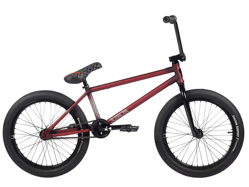 Subrosa Bikes "Novus Matt Ray" 2021 BMX Bike - Matte Trans Red