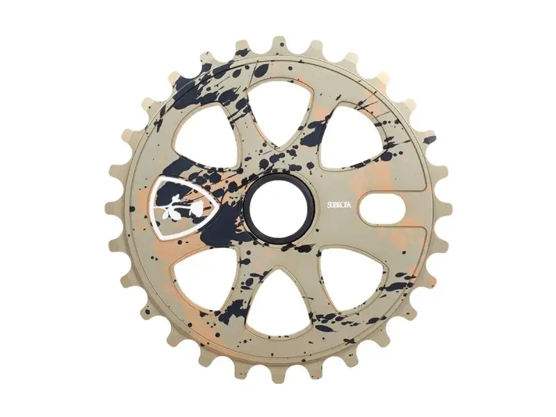 Subrosa Bikes "Petal 25T" Sprocket - Matte Camo Splatter