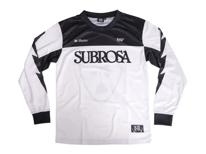 Subrosa Bikes "Race Jersey" Longsleeve - Black/White