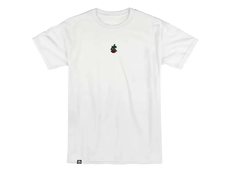 Subrosa Bikes "Rose Embroidery" T-Shirt - White