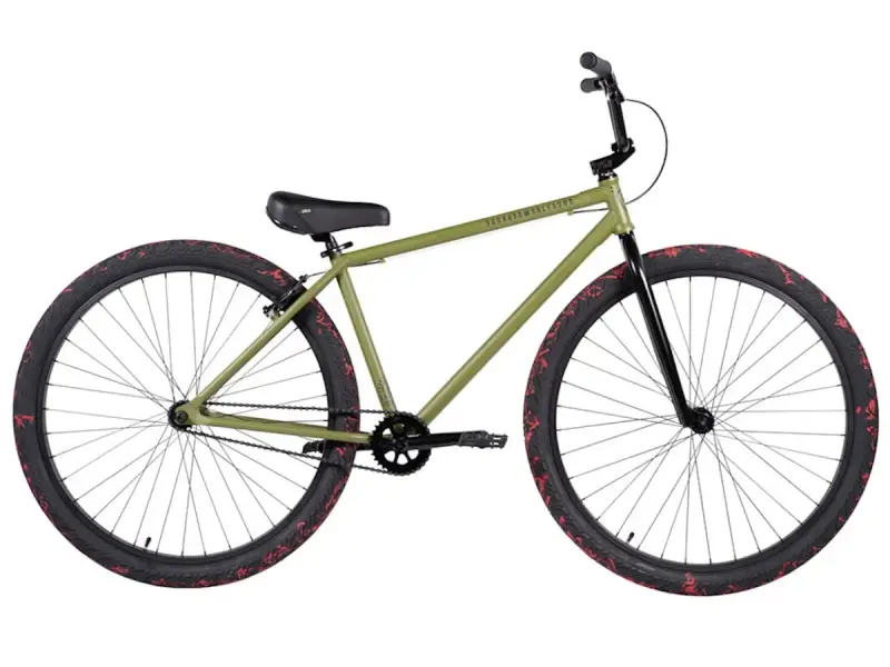Subrosa Bikes "Salvador 29" BMX Cruiser Rad - Matte Army Green - 29 Zoll