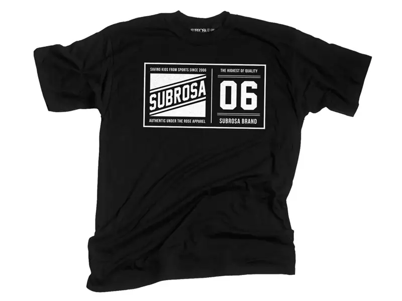 Subrosa Bikes "Saving Kids" T-Shirt - Black