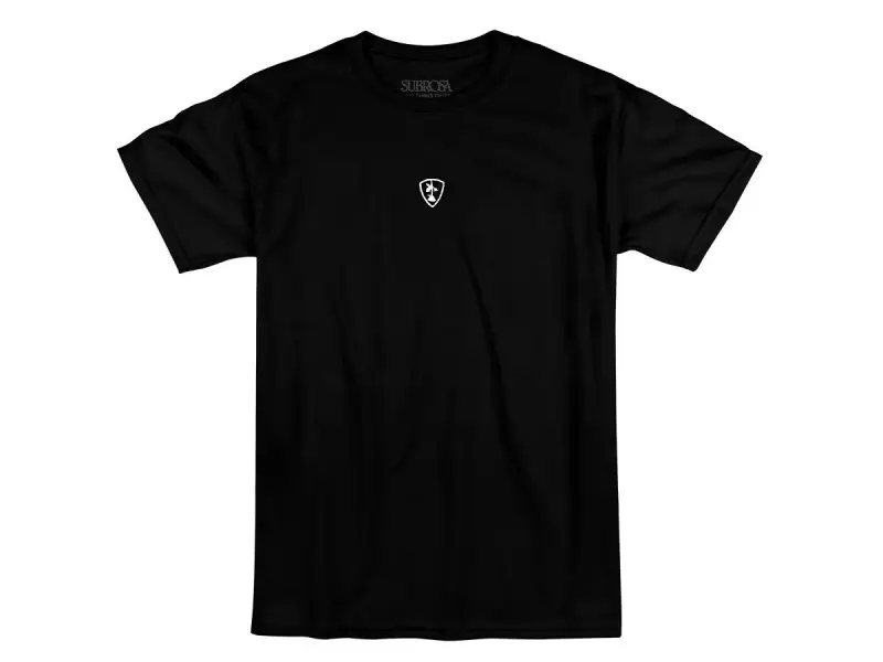 Subrosa Bikes "Shield Embroidered" T-Shirt - Black