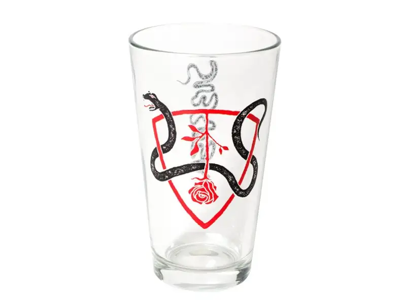 Subrosa Bikes "Slither" Pint Glass