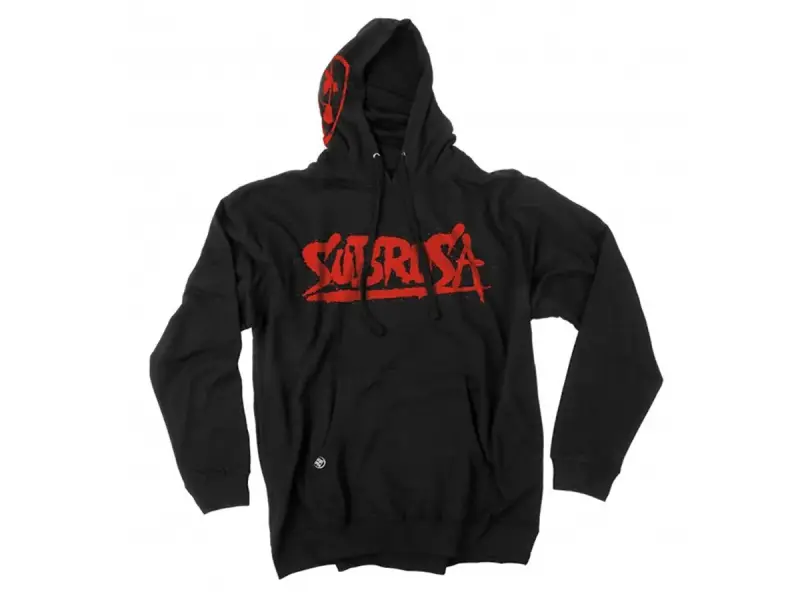 Subrosa Bikes "Splattered" Hooded Pullover - Black