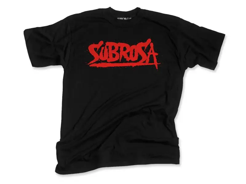Subrosa Bikes "Splattered" T-Shirt - Black