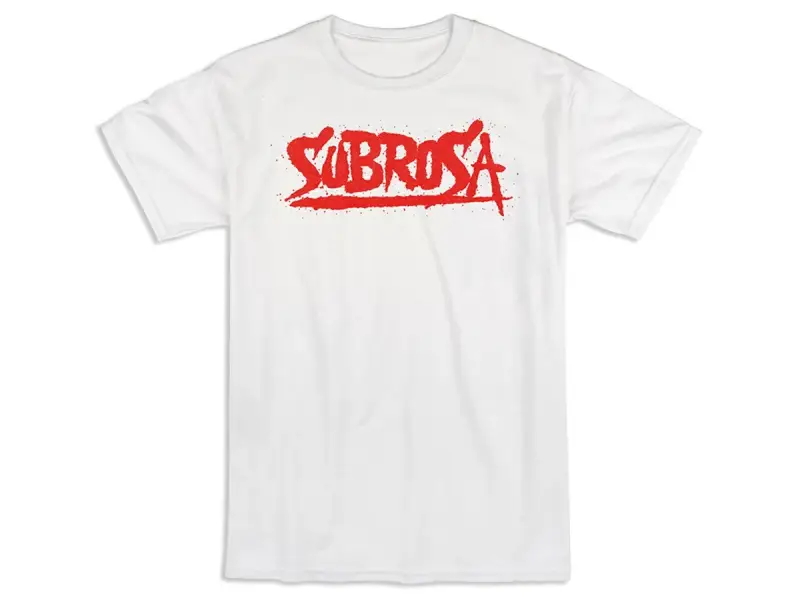 Subrosa Bikes "Splattered" T-Shirt - White