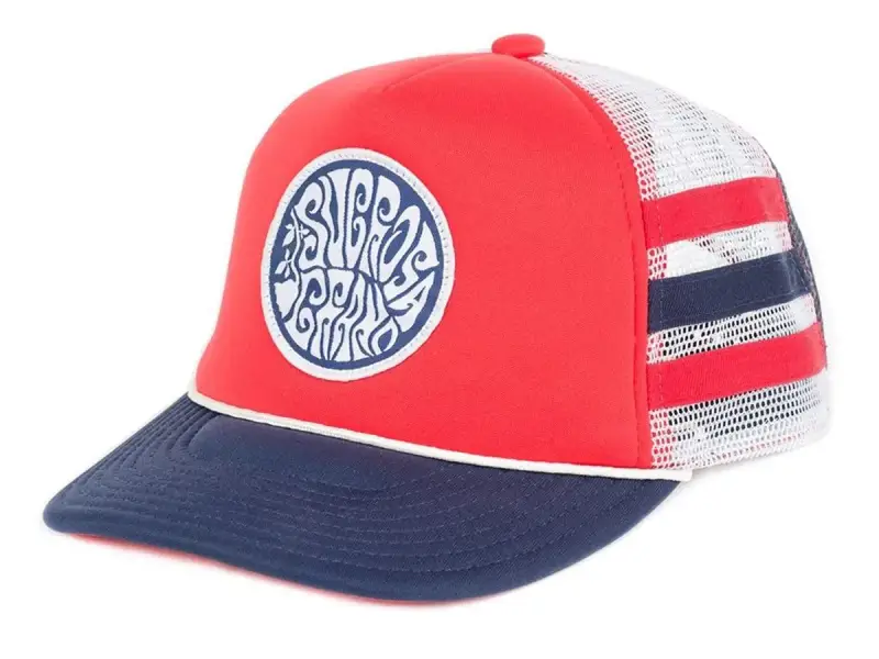 Subrosa Bikes "Steezy Trucker" Cap - Red/White/Blue