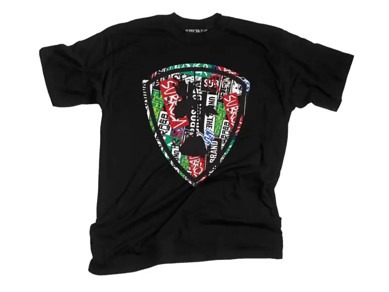 Subrosa Bikes "Sticker Bomb" T-Shirt - Black