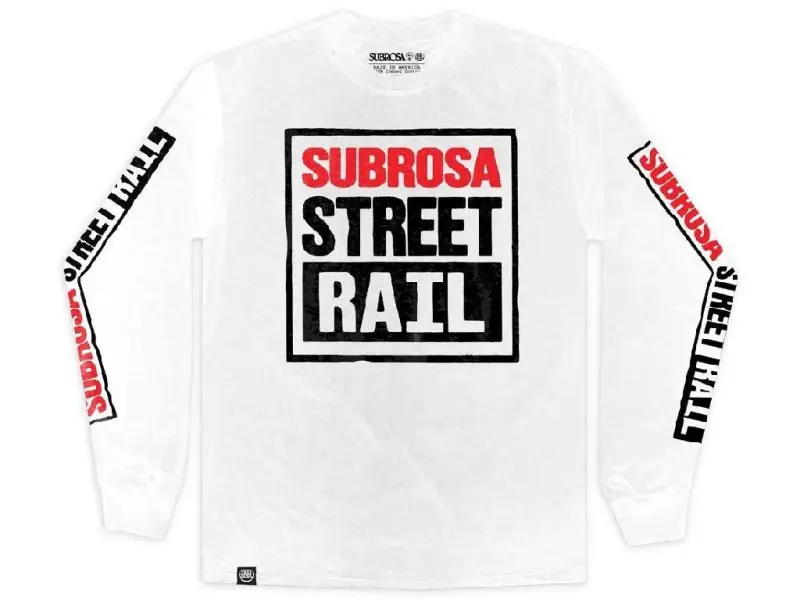Subrosa Bikes "Street Rail" Longsleeve - White