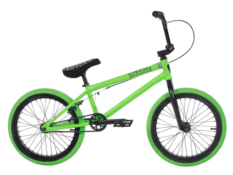 Subrosa Bikes "Tiro 18" 2018 BMX Bike - Satin Neon Green - 18 Inch