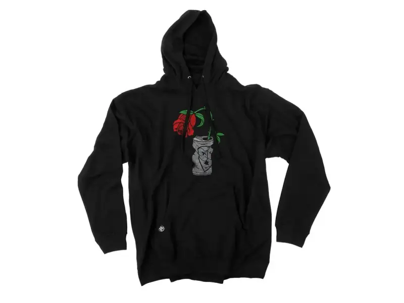 Subrosa Bikes "Trashed Can" Hooded Pullover - Black