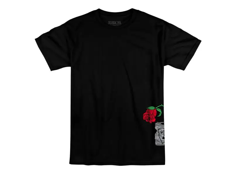 Subrosa Bikes "Trashed Can" T-Shirt - Black