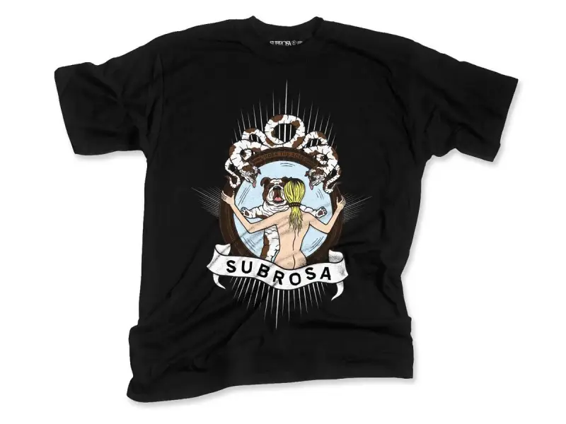Subrosa Bikes "Wild Child" T-Shirt - Black