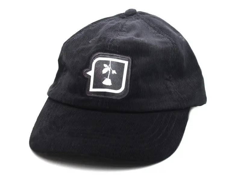 Subrosa Bikes x kunstform "Collabo" Corduroy Cap - Black