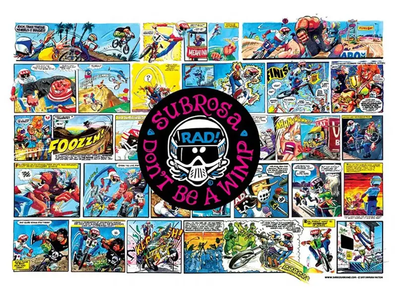 Subrosa Bikes X Radical Rick "RAD" Poster