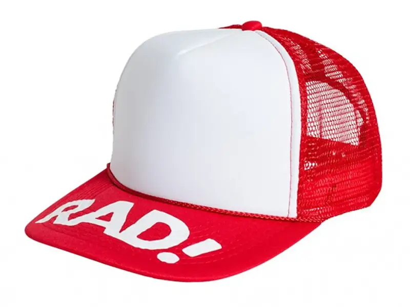 Subrosa Bikes x Radical Rick "RAD Trucker" Cap - Red/White